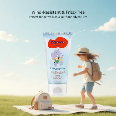 Baby Winter Herbal Nourishing Cream Thick Texture Long-Lasting Moisturizing Windproof 50ml for Toddler Dry Sensitive Skin