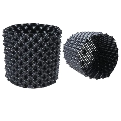 5 Gallon Black Air Pruning Pots Plastic Air Root Planter Pots Nursery Kit for Garden Small Round Pattern