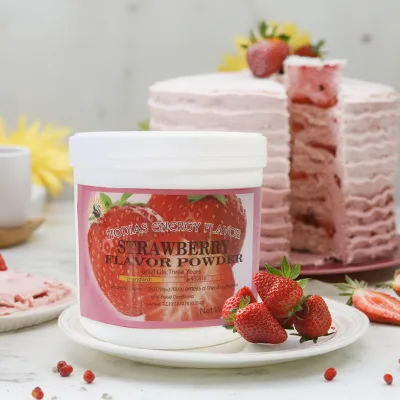 Artificial Strawberry Scented Flavor Strawberry Flavor Powder for Gummies Food Manufacturing