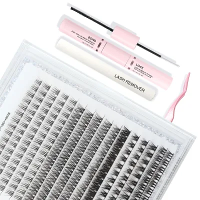 ZM LASHEE Lashes Segmented Own Brand Manga Cluster Lashes 8-25mm Diy Eyelash Extension Tray Wholesale Diy Lash Remover