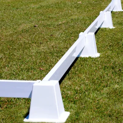 UV Resistant White HDPE Horse Movable Dressage Arena