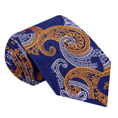 Finishing Business Wedding Party Men Woven Oem Polyester Necktie Neck Tie