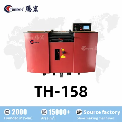 Automatic Leather Skiving Machine New Condition with Core Motor Component PLC Band Knife Leather Splitter Best Price