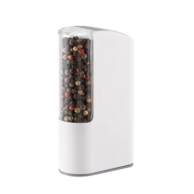 Portable USB Charging Pepper Electric Grinder Mini Grinding Sea Salt Artifact Black Pepper Granule Pepper Powder Grinding Bottle