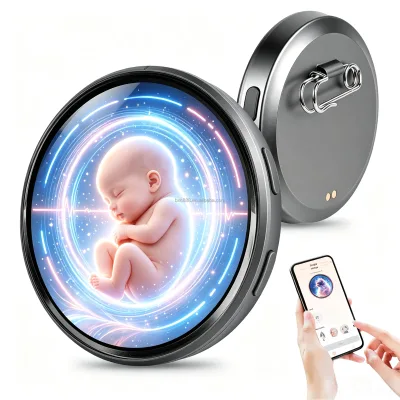 Smart Digital Display Badge Customizable Electronic Pin Badge for Enterprise Electronic Name Tag Staff Work ID Badge Replacement
