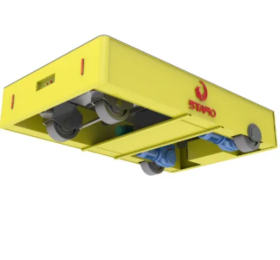 Precise Positioning Lithium Battery Trackless Transfer Cart:Long Battery Life, Fast Charging