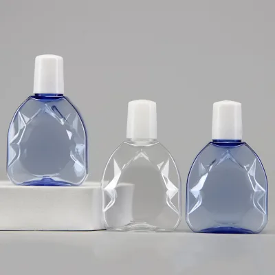 PET Eye Drops Bottles Clear Transparent Plastic Empty Dropper Packaging Custom Logo Screen Printing for Beauty Products