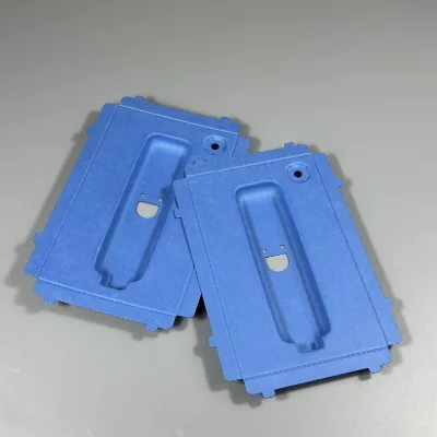 Blue Degradable Pulp Tray of Electronic Device Customer Customizable Accept Pulp Product Customization