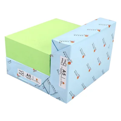 Hot Sale Cheap Original A4 Size Color Paper 80 Gsm 500 Sheets or 70gsm Colour Paper
