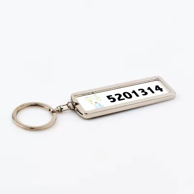 Car License Picture Frame Plate Sublimation Key Holder Metal Double Sides Printable Sublimation Blanks