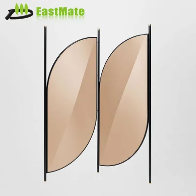 Modern Freestanding Wood Panel Hotel Partition Screen for Bedroom Living Room & Villa Space Management Durable Hotel Furniture