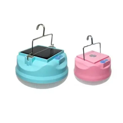 Solar Powered Carry Light Rechargeable Floodlight Outdoor Camping Light Portable Super Bright Home Mobile Emergency Lighting