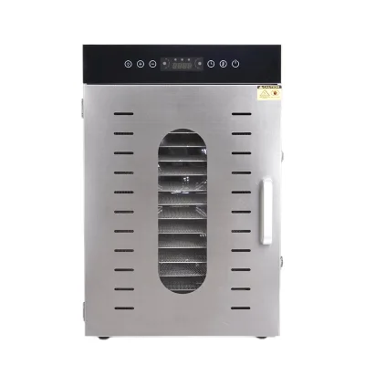 16 Trays Wholesale Stainless Steel 304 Multifunctional Rotatable Food Dehydrator Small for Commercial Use
