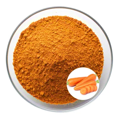 Natural 1% 10% 20% 98% Beta-Carotene Extract in Powder Form Packaged in Bottles Drums or Plastic Containers