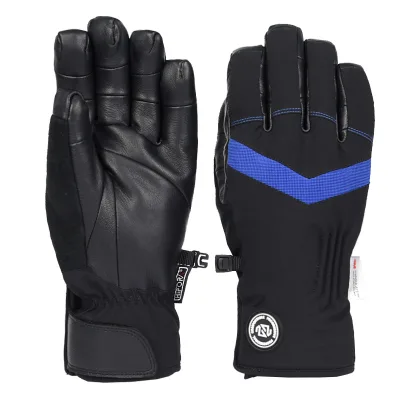 Cold Weather Thermal Gloves Climbing Gloves Waterproof Winter Gloves Goatskin Leather High Quality