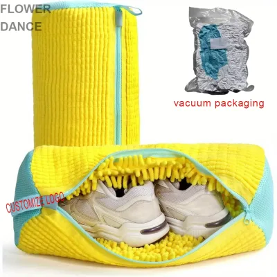 360° Cleaning&Protection Anti-Deformation Laundry Shoe Bag for Washer and Dryer for Washing Machine Reusable Shoe Cleaning Bag