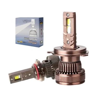 High Beam Low Beam 30000LM Car H4 Mini Bi-led Projector Lens LED Headlights H1 Led H4 H7 H11 Bulb Projector Headlight for Car