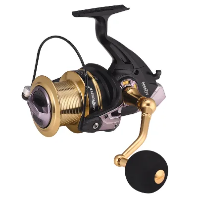Professional Aluminium Nylon Long Throw Fish Reel Cheap Metal Plastic Spinning Sea Fishing Reel for Streams Rivers & Lakes