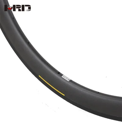 HRD-RX50S Customized Clincher Rims 700c Road Carbon Bike Wheels Light for Road / Triathlon / TT / Cyclocross