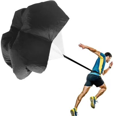 Sports Fitness Running Resistance Waterproof Polyester Umbrella Outdoor Speed Training