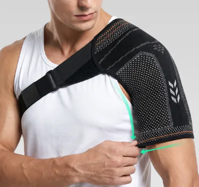 Wholesale Manufacturer Breathable Flexible Universal Sports Health Care Shoulder Shoulder Brace