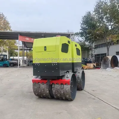 Diesel Yanmar Engine Hydraulic Remote Control Trench Roller