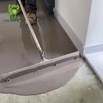 20MPa Standard Self Leveling Cement for Floor Underlayment Interior Leveling Mortar for SPC LVP Vinyl and Wood Flooring 25kg