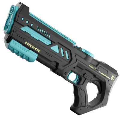 Space Water Gun Large Capacity Dual Mode Electric Manual Integration Super Soaker Technology Water Splashing Toy