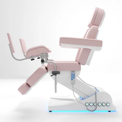 Electric Beauty Bed Customizable Colors 3 Motors Adjustable Cosmetic for Clinic Use