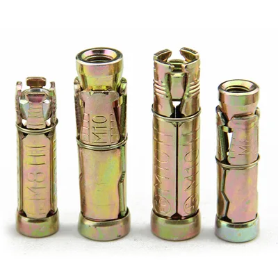 M6 M8 M10 M12 Direct Factory Price Stainless Steel Fix Anchor Bolts 3/4-Piece Concrete Rawl Bolt Shield Anchor Bolts Fasteners