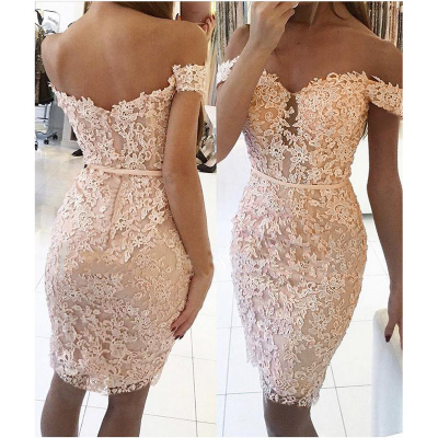 Womens Bridesmaid Prom Formal Party Dress Ghana Styles Cocktail Lace Dresses