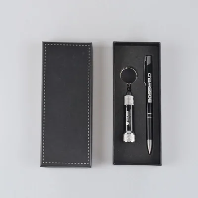 Flashlight Promotional Gift Set Multifunctional Touch Stylus Marker Business Phone Lighting Gifting Pen Customizable