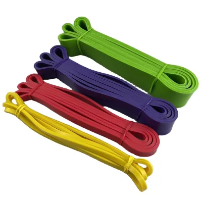 Cloudoo Exercise Stretch Pull up Assisted Latex Band 2080mm X 4.5mm Fitness Elastic Rope