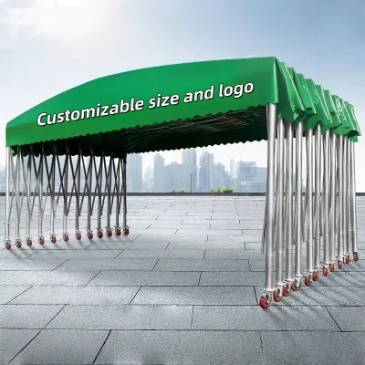 Low Price Retractable Iron Pipe Gazebo Non-Waterproof Sunshade Automatic 3x3 3x4.5 3x6m Outdoor Folding Tent Outdoor Activities