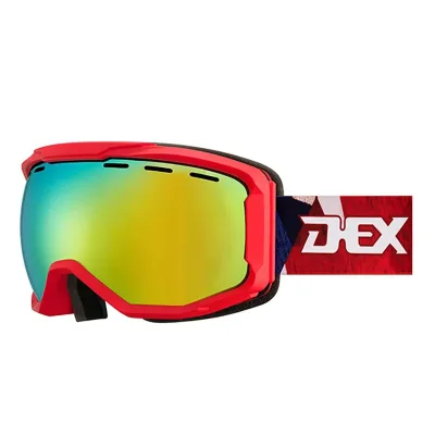 UV Protection Snow Skiing Goggles Custom logo Winter Adults TPU Anti-fog UV Protective Snowboarding Ski Glasses Goggles