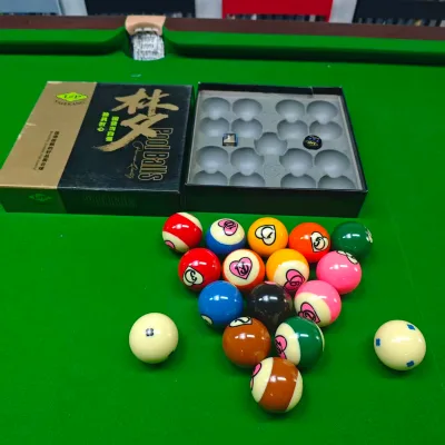 Professional Grade Guangdong Pool Billiard Crystal Pool 8-Ball & Cue Ball Customizable Full Set Direct Factory Supply