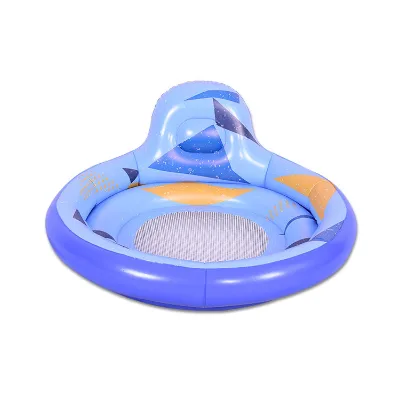 Newest Round Floating Ring Inflatable Water Hammock Floats for Kids River Tubes Toys Lake Floating Tube