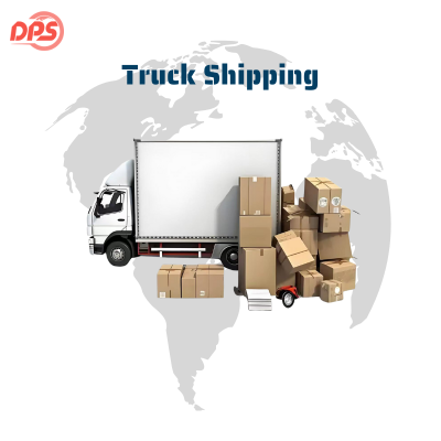 International Shipping Logistics Services Via Trucking+Express Insurance Included 24/7 Support for Dangerous/Non-Dangerous Goods