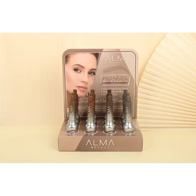 Wholesale Makeup Eyebrow Tint Stain Dip Brow Brush Waterproof Natural 4 Color Eyebrow Ink Brush