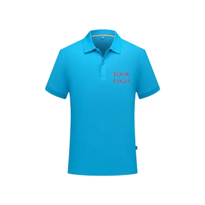 Cotton Men Polo T Shirt 2026 Factory Wholesale Custom Breathable Short Sleeve Custom Size OEM ODM Pique Polo Custom Logo