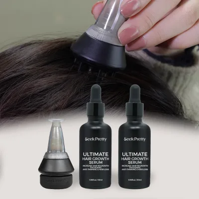 Mini Oil Liquid Dispenser Regenerating Hair Care Scalp Massager Brush Hair Growth System Scalp Applicator for Hair Growth