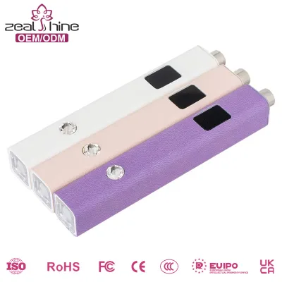 Mini Handheld Portable Linear Lamp UV + LED Leather Style Nail Curing Lamp