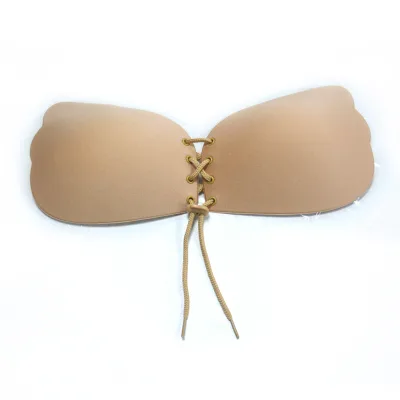 Waterproof Rabbit Butterfly Women Ladies Sticky on Bra Strapless Dress