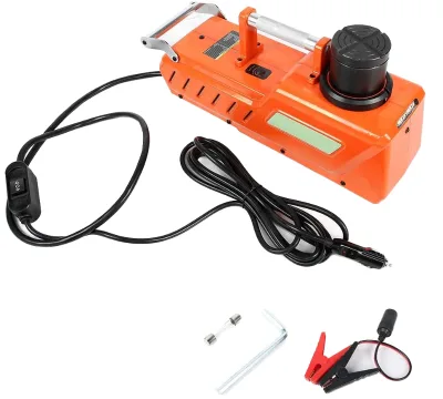 15T Heavy Duty Aluminum Alloy Electric Hydraulic Car Floor Jack with LED Light 12V DC Sedan Van SUV Trucks Lifting Application
