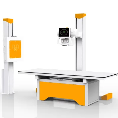 50KW DR X-ray System Radiology Medical Device Equipment Supplies High Frequency X Ray Machine with Accessories for Hospital