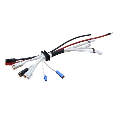 Wiring Harness CR R10M.1000.FC 1.1 Multi-Connector Cable Assembly with Black Clamp for Bafang Canbus M620 G510 Motor E Bike