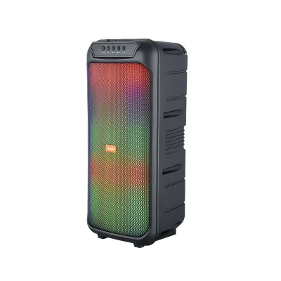 Direct Factory Supply New Model TWS for Bluetooth Speaker RGB LED Interconnected Card Slot Home Outdoor Karaoke Speaker