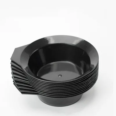 Hair Dyeing Bowl Factory Price Hair Dye Bowl Plastic Handle Customize Perming Tool Hairdressing Tools