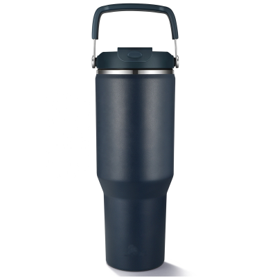 40 Oz Double Glass Insulated Cup Travel Classic Style Sealed Portable Insulated and Leak Proof Outdoor Exercise Fitness