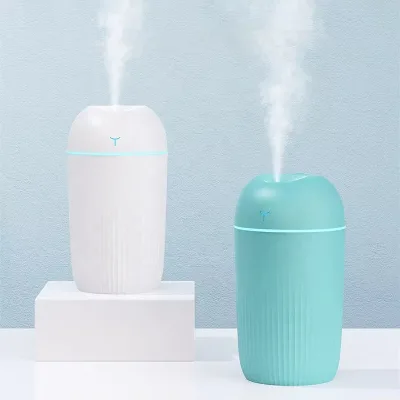 New Arrival 420ml Aromatherapy Humidifier Mini Ultrasonic USB Desktop Air Humidifier Night Light Large Capacity Home Desktop